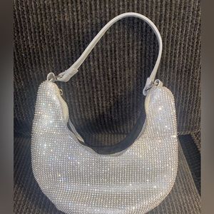 Silver Rhinestone Purse VANCOUVER